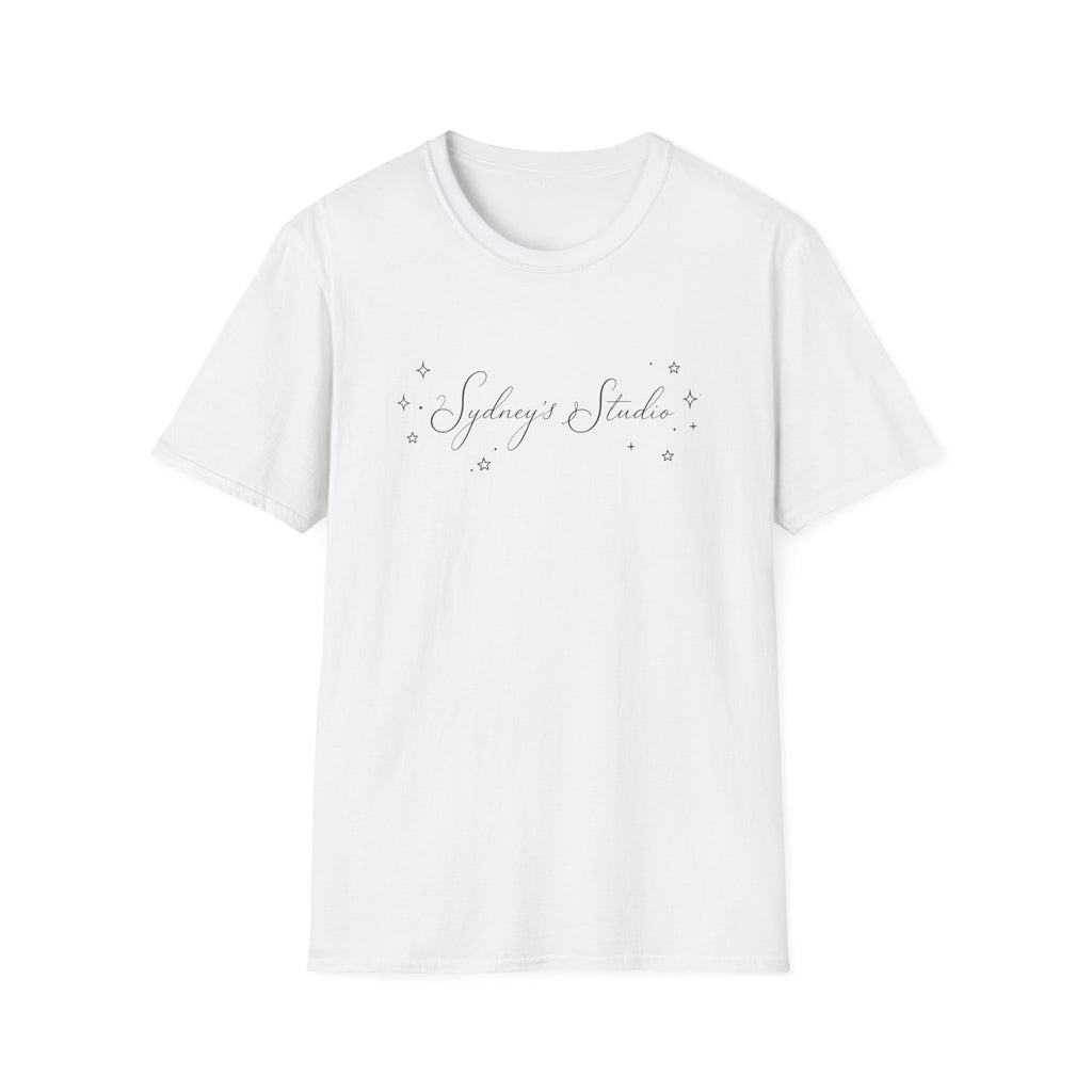 Studio Script T‑Shirt — "Sydney's Studio" Delicate Script Tee