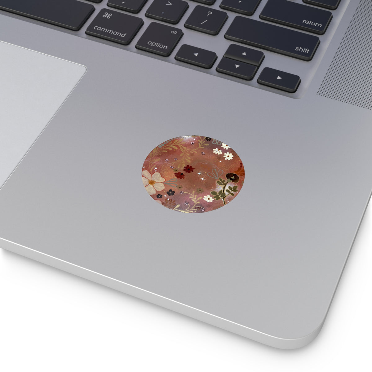 In Full Bloom Round Vinyl Sticker