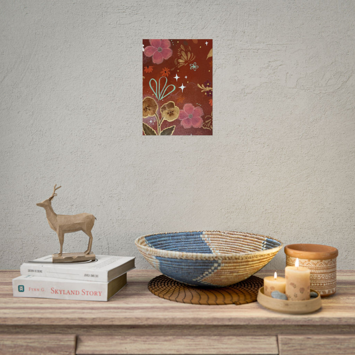 A Little Wild Print